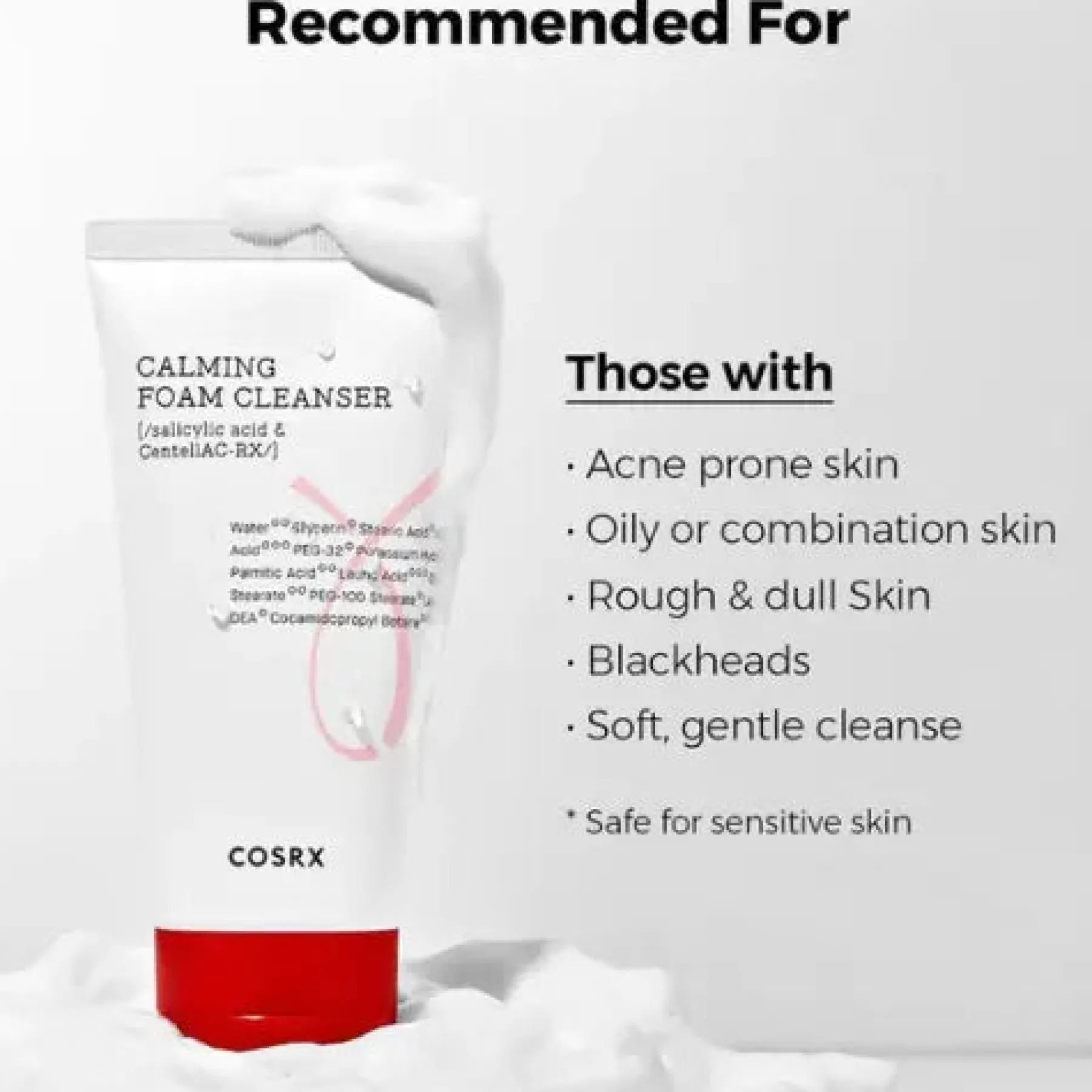 Outlet AC Collection Calming Foam Cleanser Hauptzutat|Reinigungsmittel