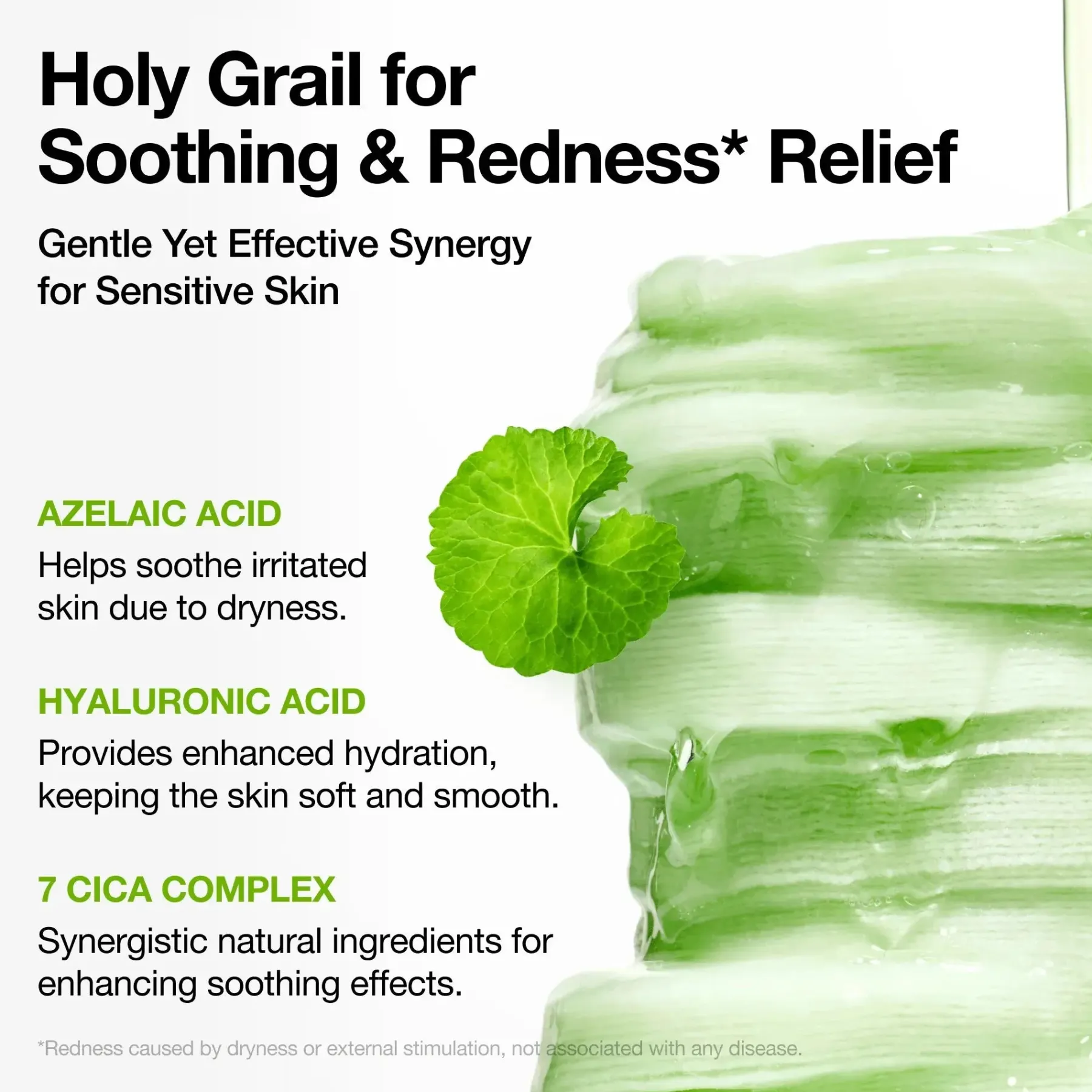 Online Acid 10 Hyaluron Redness Soothing Pad Hauptzutat|Toner Pads