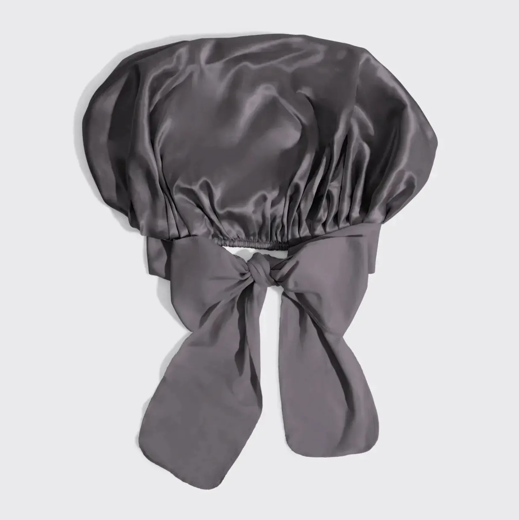Best Adjustable Oversized Satin Bonnet Charcoal Curly & Coily Accessories|Hair Growth