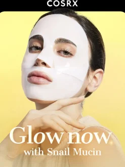 Online Advanced Snail Mucin Glass Glow Hydrogel Mask 1 pc Hauptzutat|Gesichtsmasken
