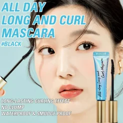 Best All-Day Long And Curl Mascara 01 Black Mascara|Vegan Mascara
