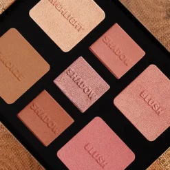 All Inclusive Eye, Cheek & Face Palette Light to Medium Rouge