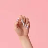 Discount Almond Bish Nail Halo Pink Künstliche Nägel