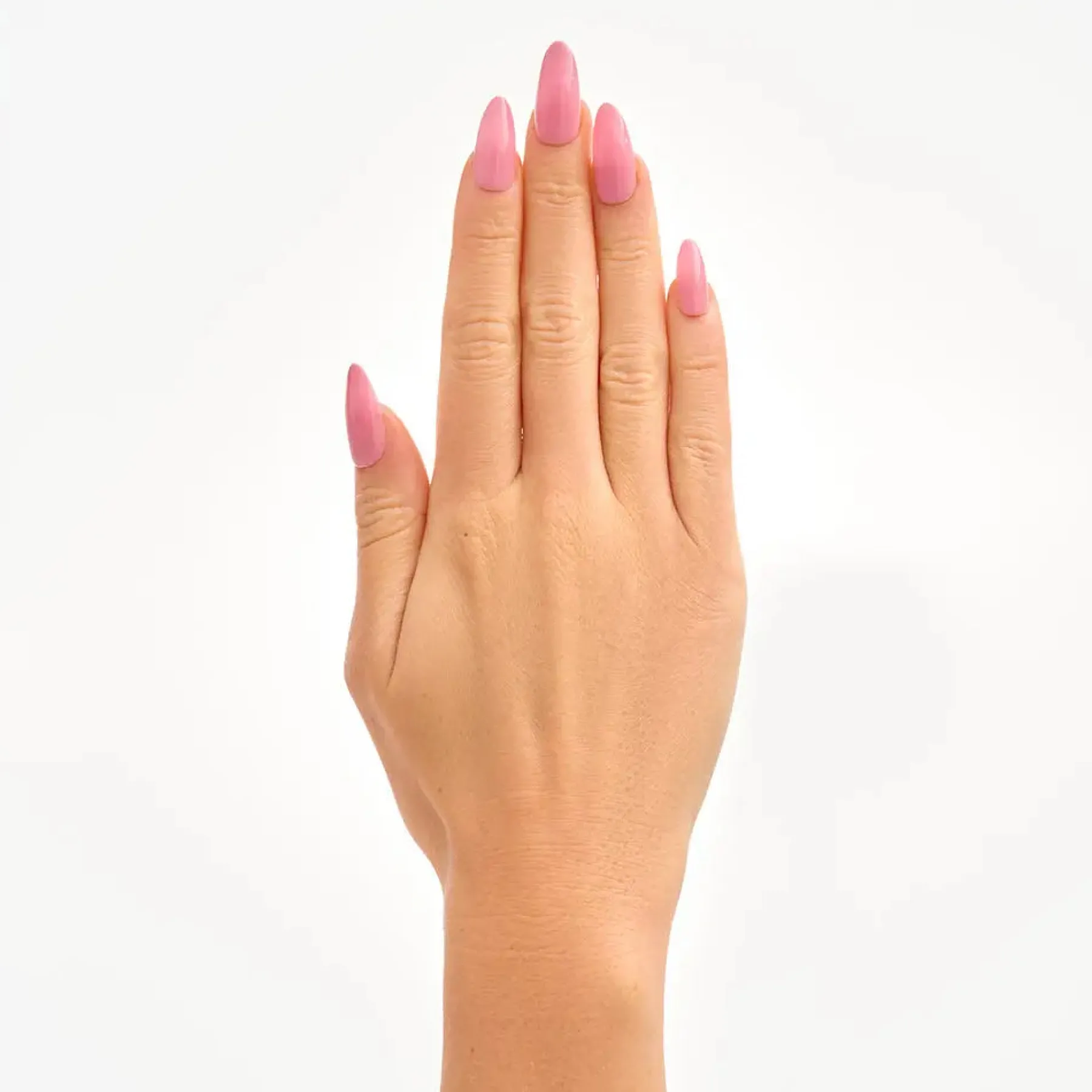 Hot Almond Blush Pink Acrylic Nails Künstliche Nägel