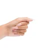 Best Almond Glossy French Nails Künstliche Nägel