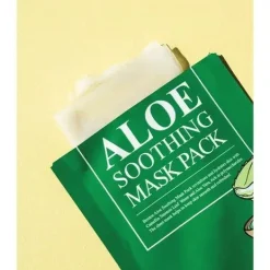 Clearance Aloe Soothing Mask Pack Hauptzutat|Gesichtsmasken
