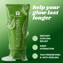 Aloe Vera Gel Travel Size Vegan Tanning