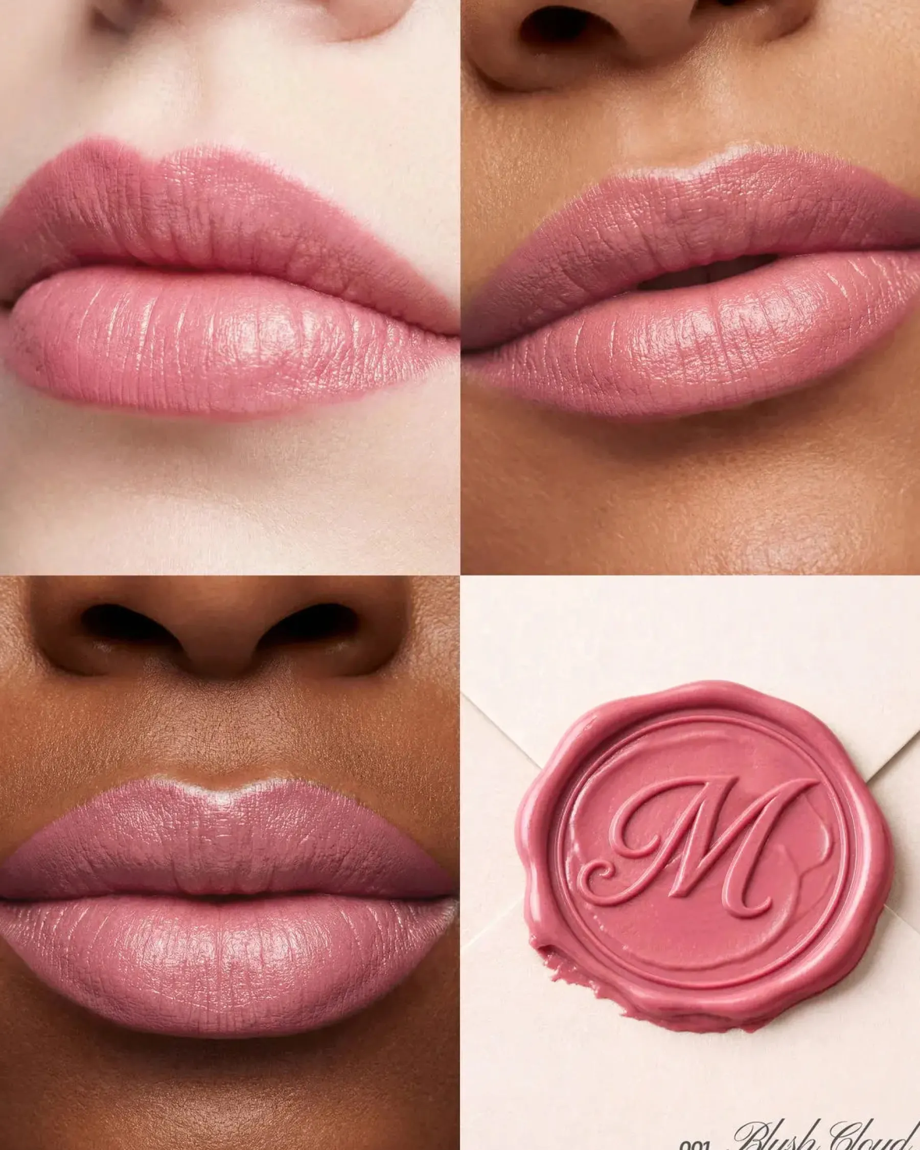 Online Angel Satin Lipstick 001 Blush Cloud Lippenstift