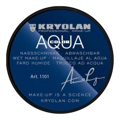 Hot Aquacolor Face Paint 071 Deep Black Schminke|Schminke
