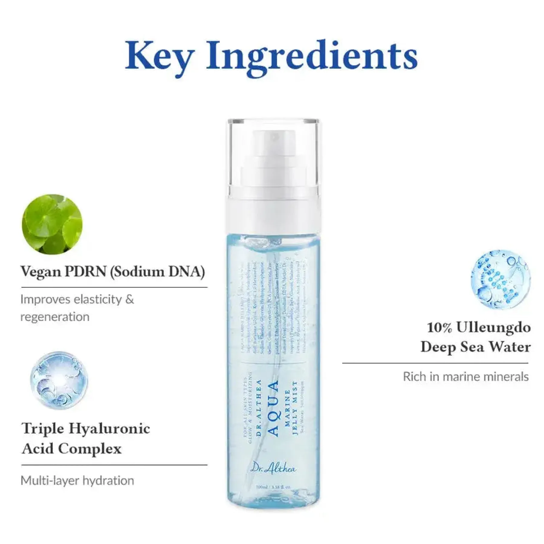 Outlet Aqua Marine Jelly Mist 100 ml. Face Mists|Hauptzutat