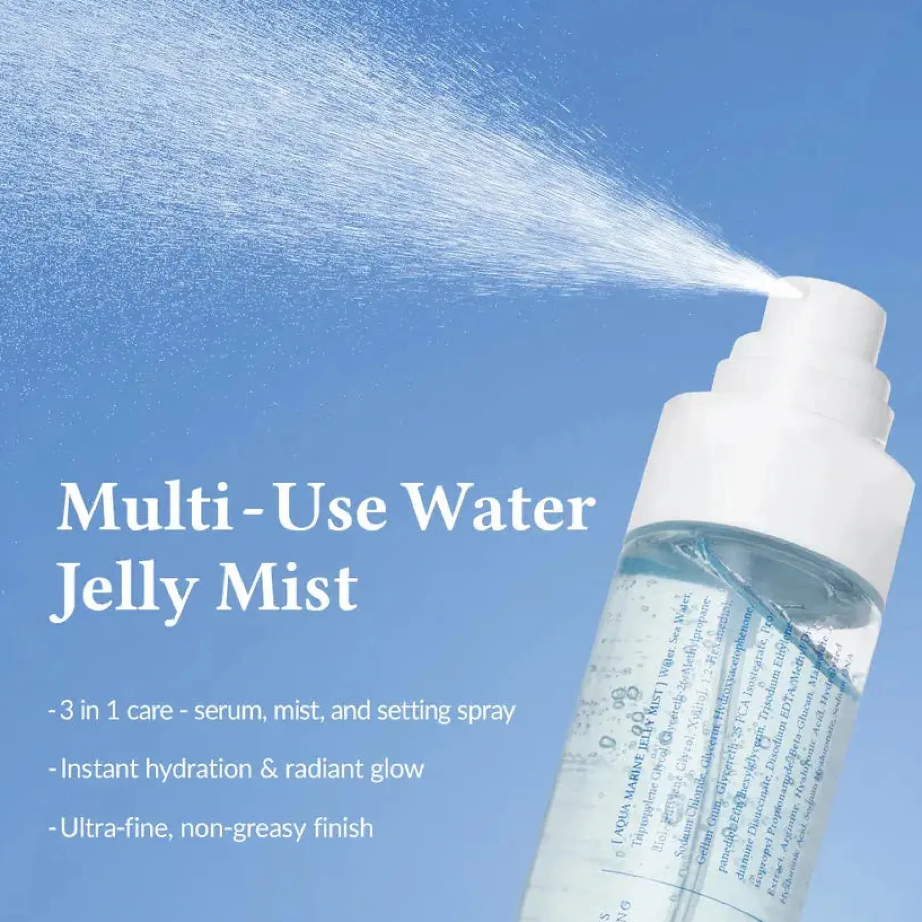 Outlet Aqua Marine Jelly Mist 100 ml. Face Mists|Hauptzutat