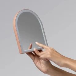 Sale Arch Desk Mirror Terracotta Make-Up Spiegel