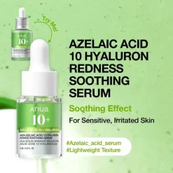 Best Azelaic Acid 10 Hyaluron Redness Soothing Serum 10 ml. Hauptzutat|Beruhigendes Serum