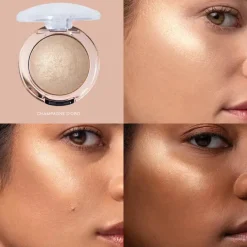 Clearance Baked Highlighter 02 Champagne D'Oro Highlighter|Vegan Highlighter