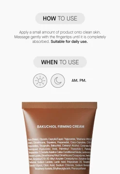 Best Bakuchiol Firming Cream Vegan Pflege