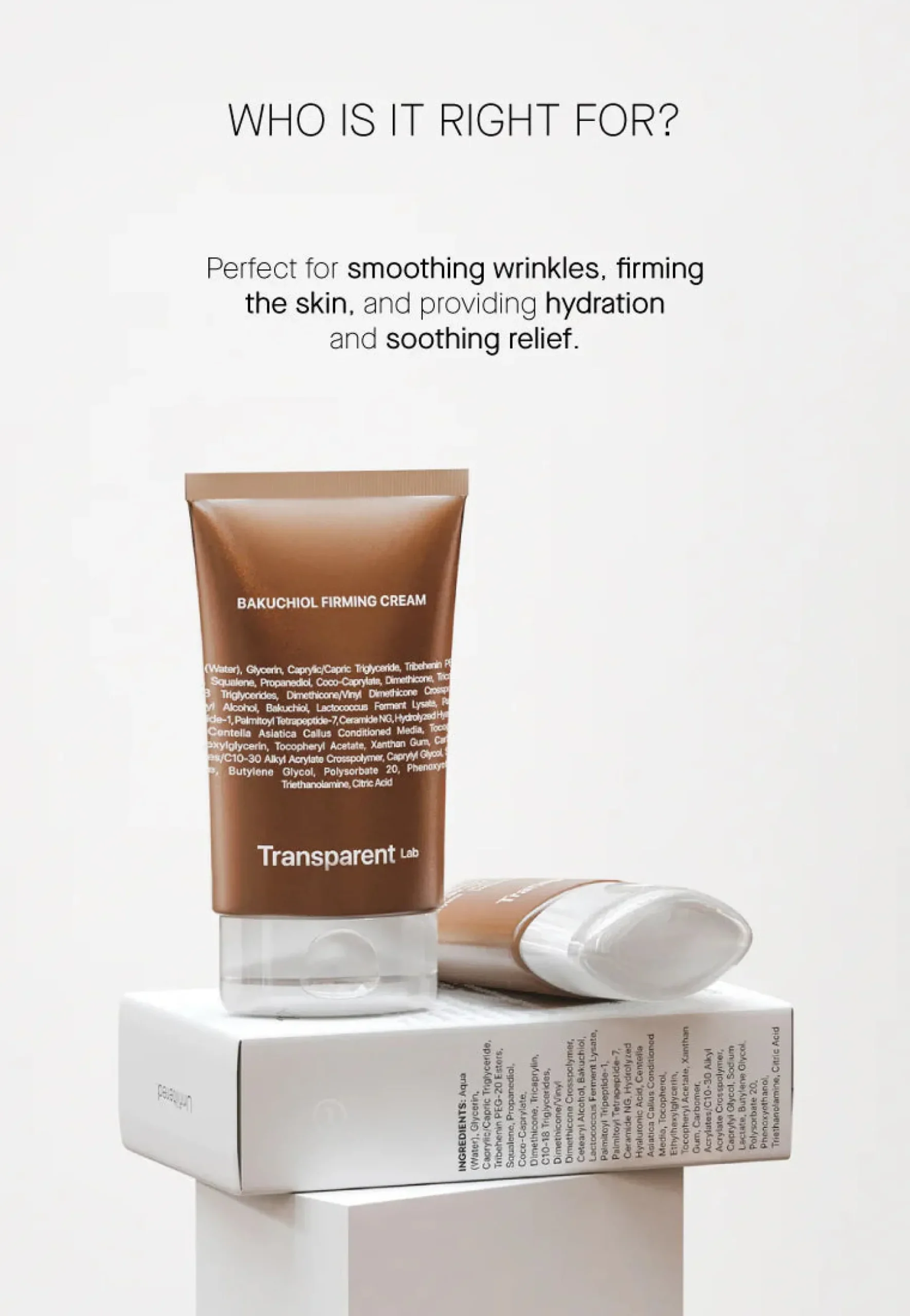 Best Bakuchiol Firming Cream Vegan Pflege