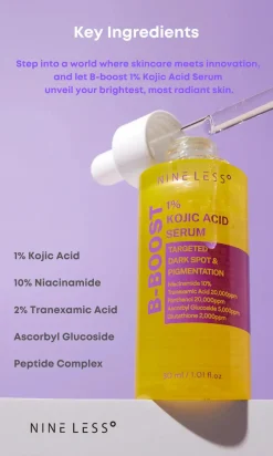 Online B-Boost 1% Kojic Acid Serum Hauptzutat|Anti-Unreinheiten-Serum