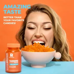 Best Beta Carotene Tanning Gummies Vegan Tanning