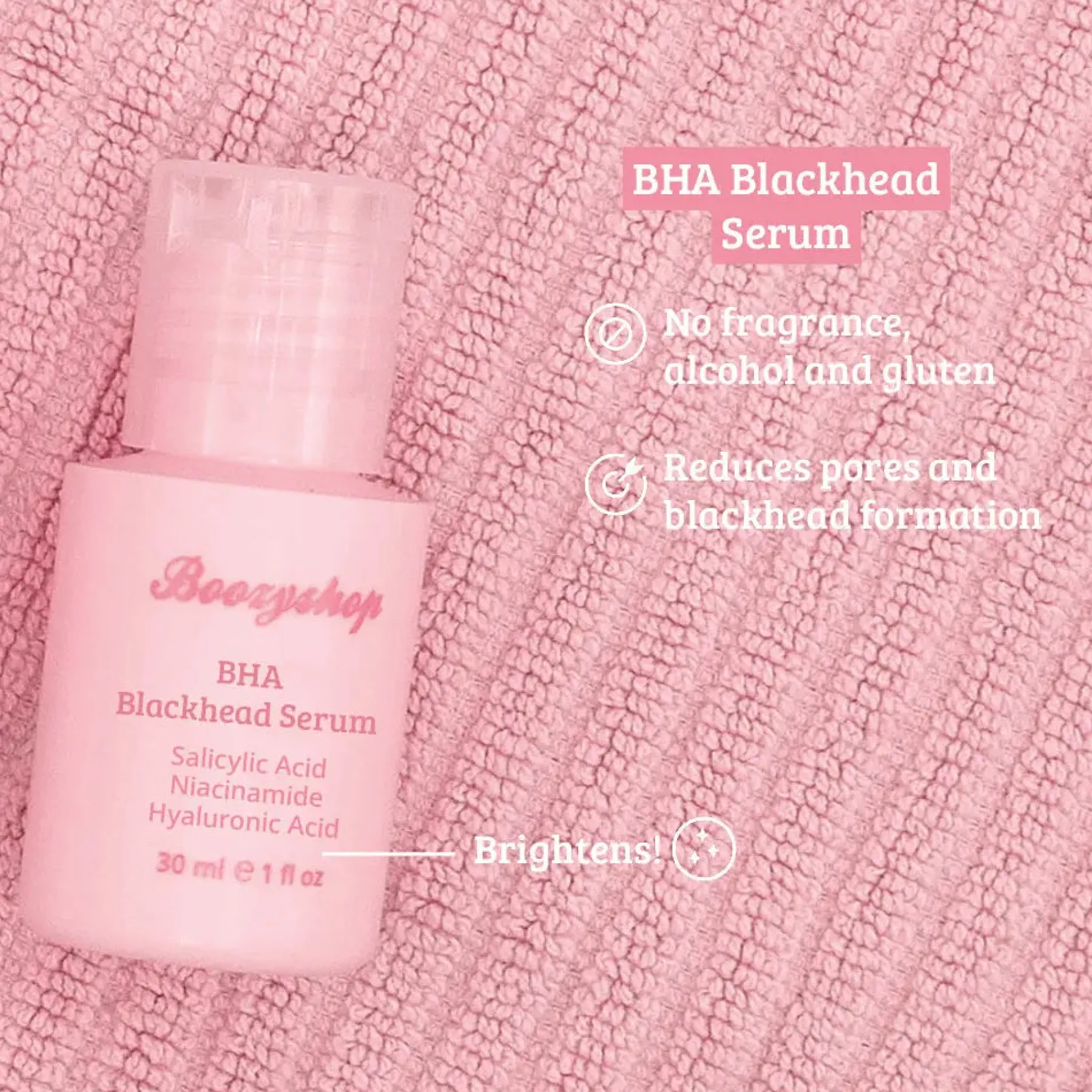 4% BHA Blackhead Serum Clean Beauty|Hauptzutat