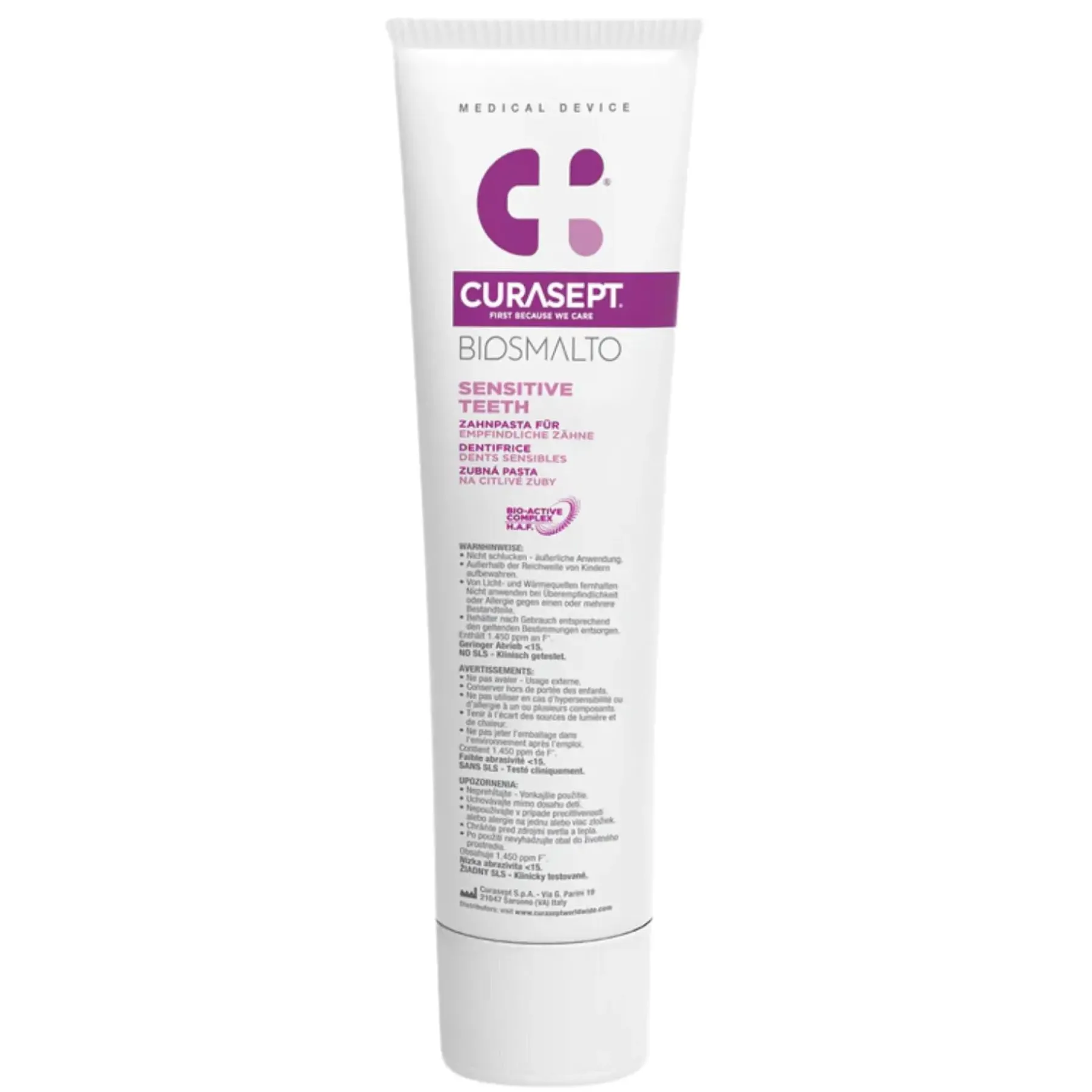 Hot Biosmalto Toothpaste Sensitive Teeth Zahnpasta