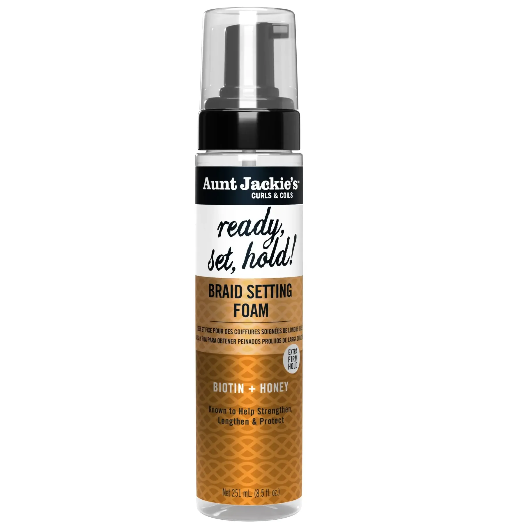 Hot Biotin + Honey Braid Setting Foam Haarschaum|Haarprobleem