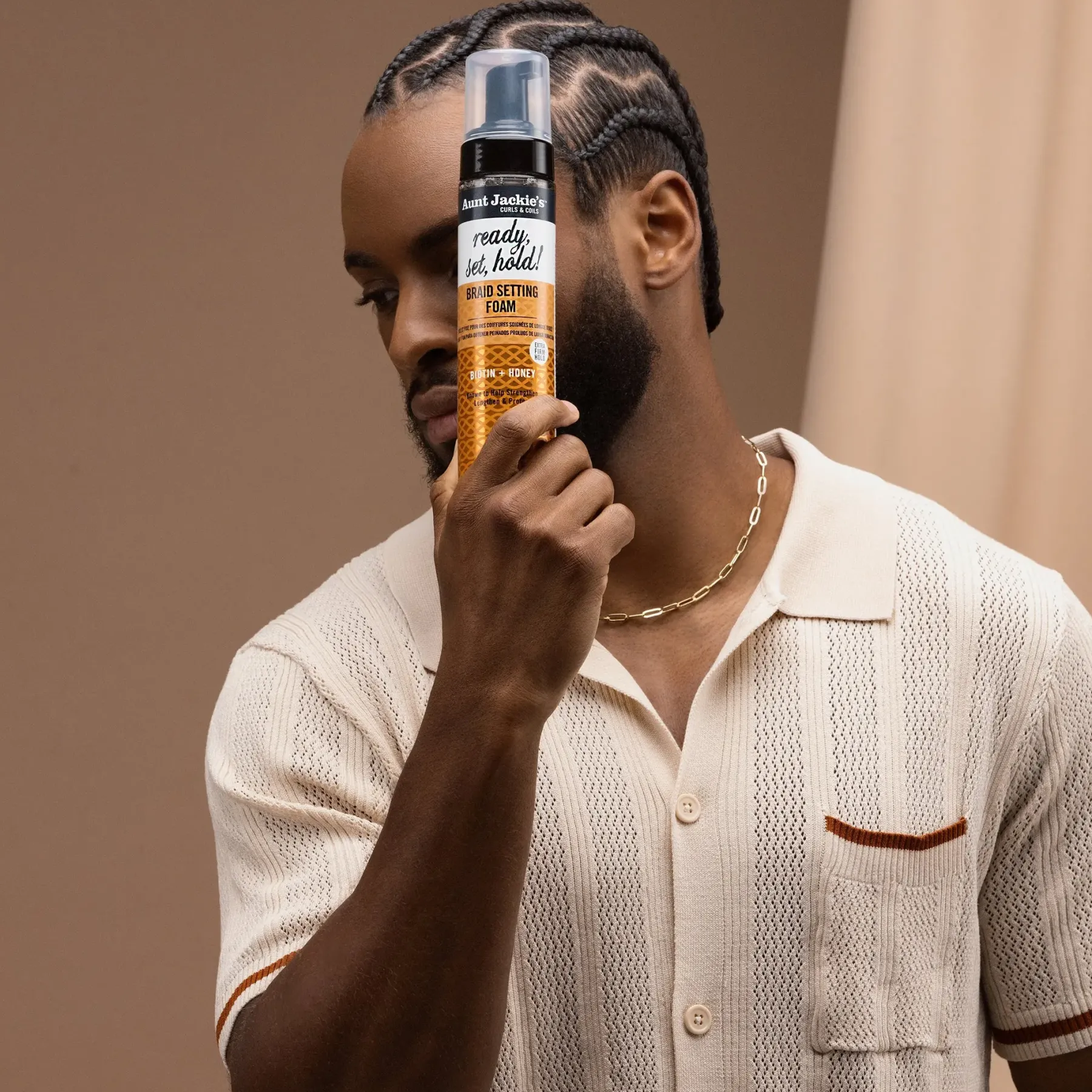 Hot Biotin + Honey Braid Setting Foam Haarschaum|Haarprobleem