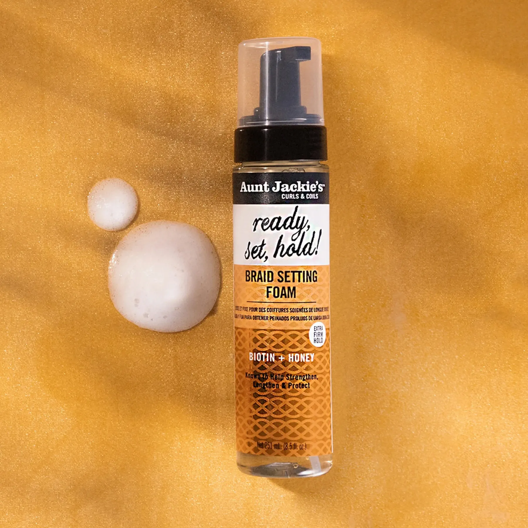 Hot Biotin + Honey Braid Setting Foam Haarschaum|Haarprobleem