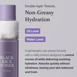 Clearance Black Rice Toner 150 ml. Milky Toners|Hauptzutat