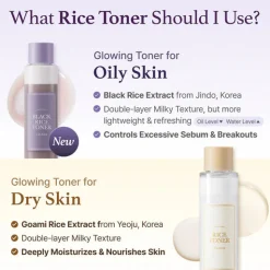 New Black Rice Toner 30 ml. Hauptzutat|Calming Toners