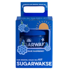 Hot Blue Raspberry Sugar Wax Kit Vegan Pflege|Rasieren & Enthaarung
