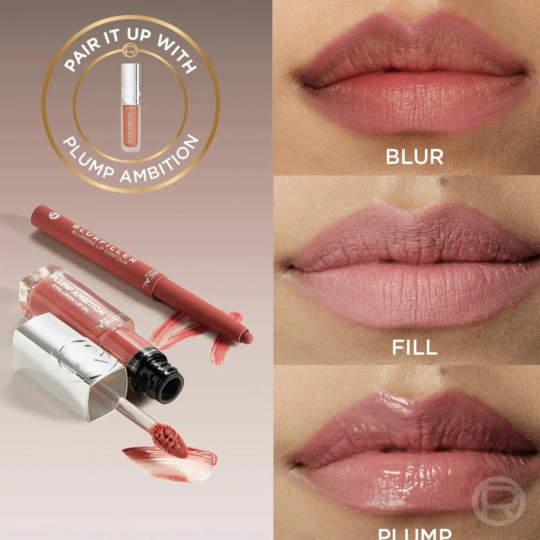 Blurfiller Lipliner 601 Worth It Lippen Konturenstift