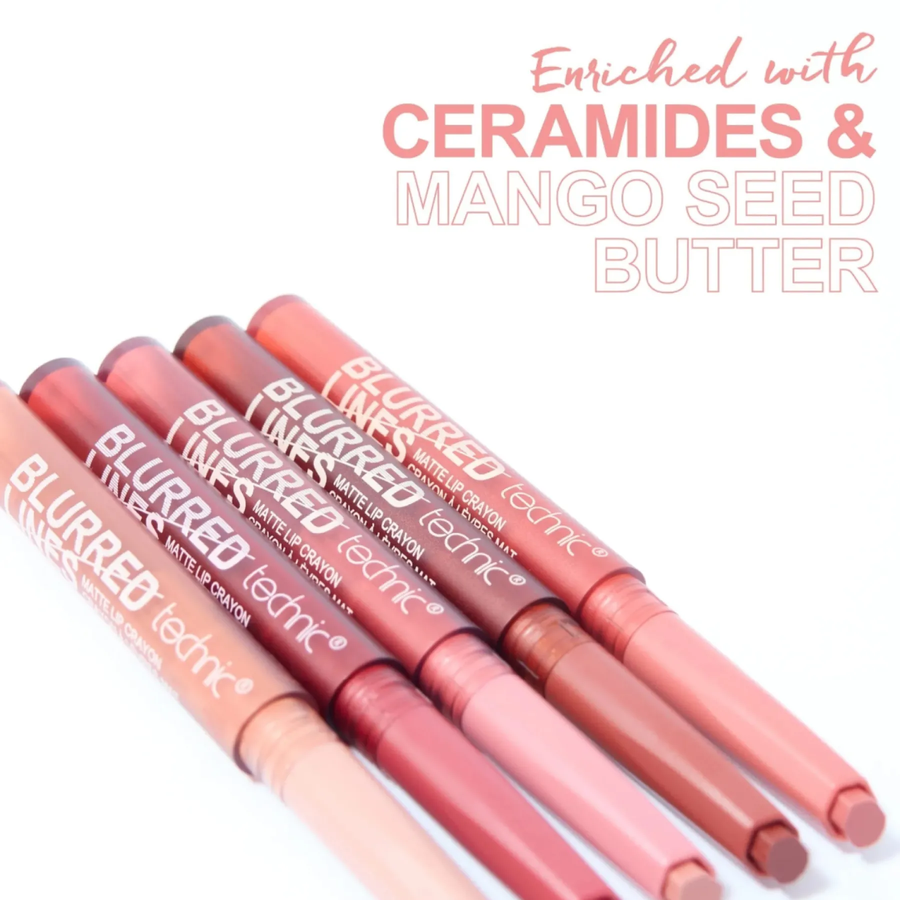 Blurred Line Matte Lip Crayon Berry Lippen Konturenstift