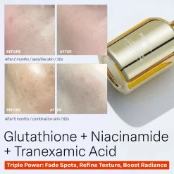 New 88b/ml L-glutathione Flexible Liposome Problemlösende Seren|Hauptzutat