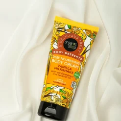 Body Desserts Deep Nourishing Body Cream Vanilla Milkshake Everything Shower|Scent Layering Vanilla
