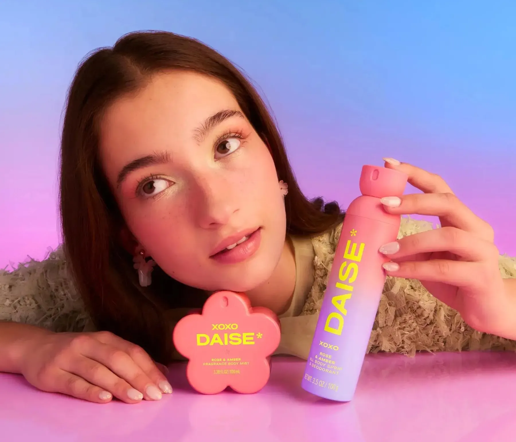 Hot Body Mist Rose & Amber Everything Shower|Körpermist