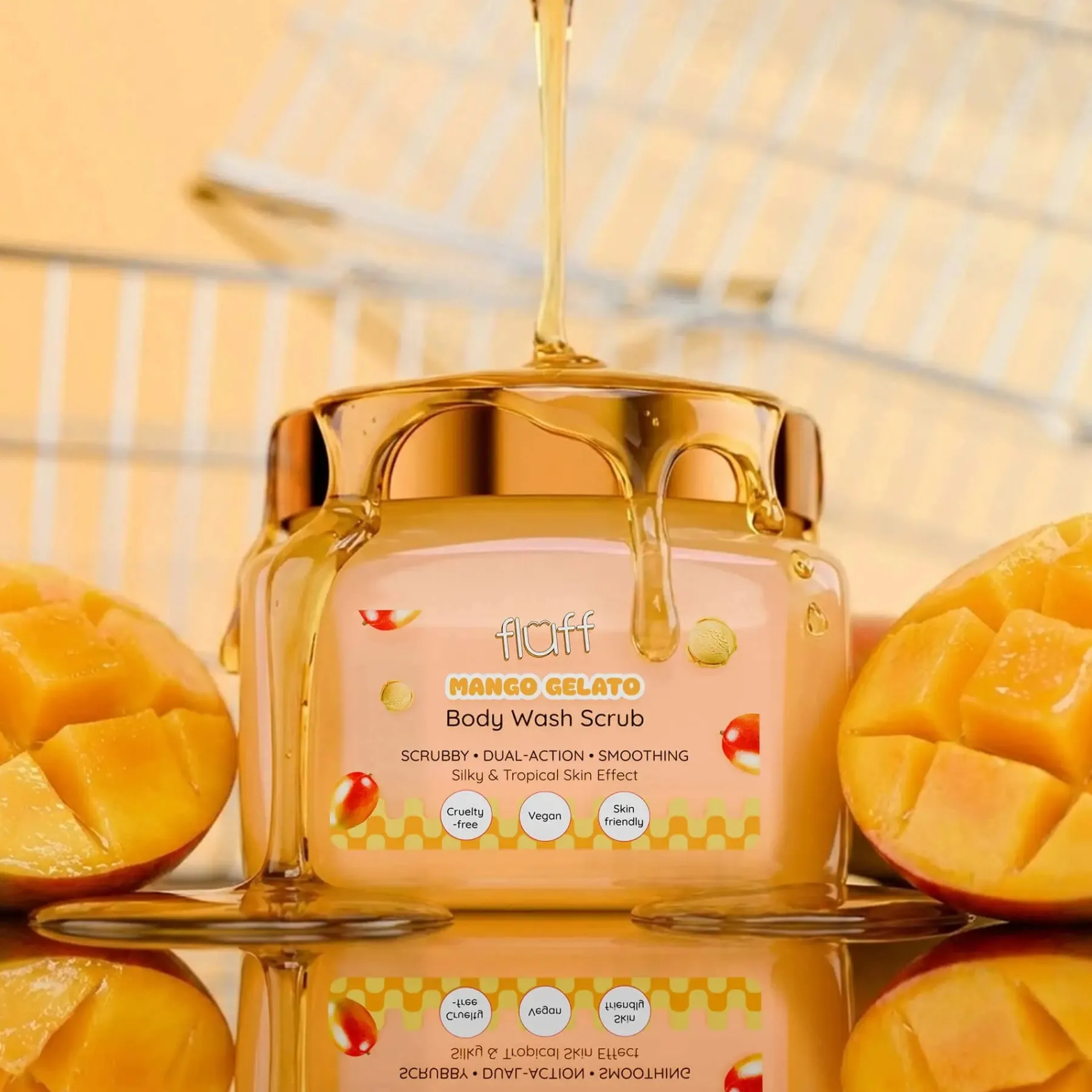 Outlet Body Scrub Mango Gelato Körperpeelings|Everything Shower