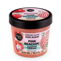 Hot Body Scrub Pink Beachin Vibrant Glow Strawberry Champagne Everything Shower|Körperpeelings