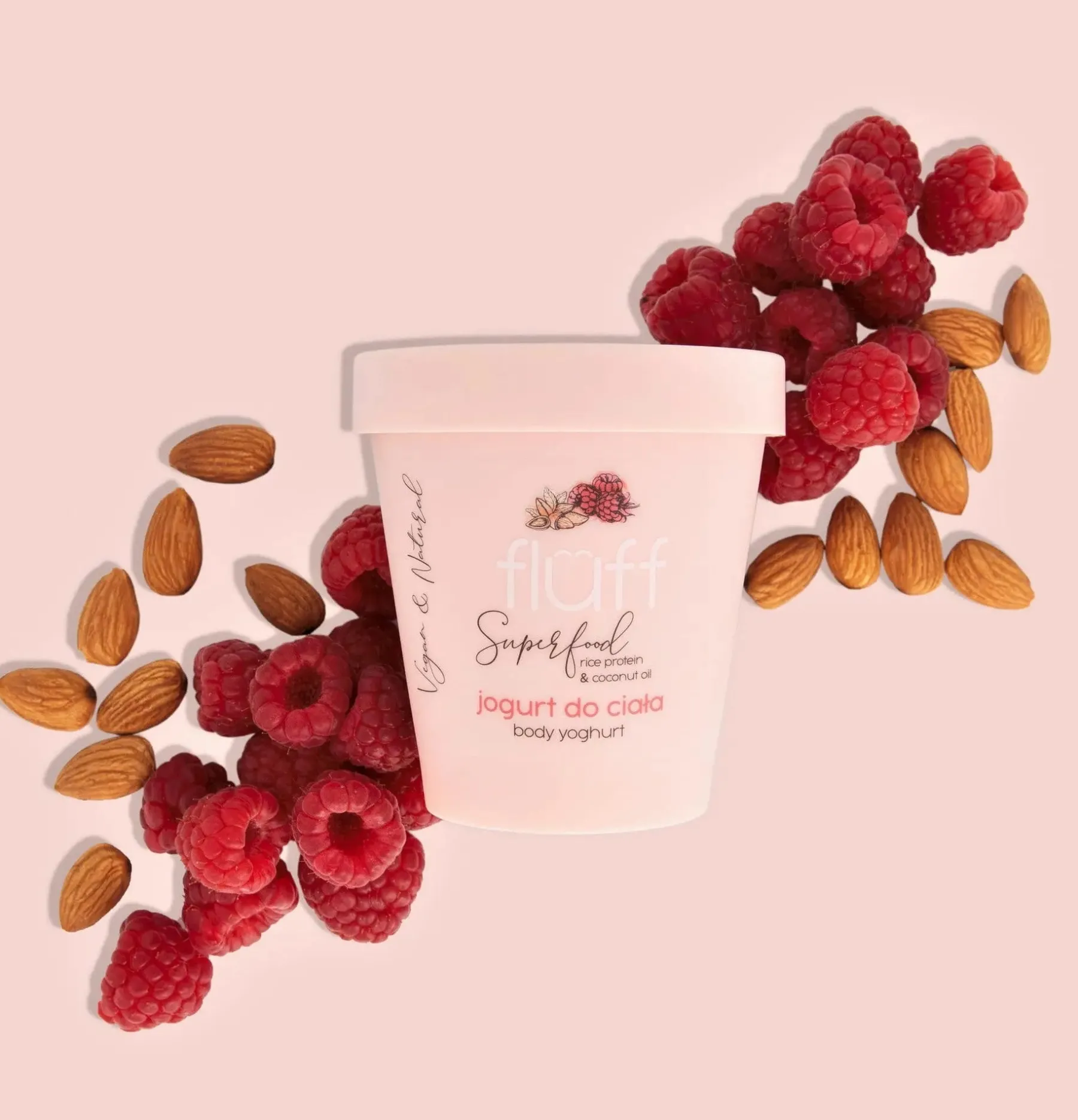Online Body Yoghurt Raspberries & Almonds Everything Shower|Körperlotion