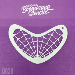 Best Boomerang Face Paint Stencil By Art Factory Spider Web Schminke|Schminke