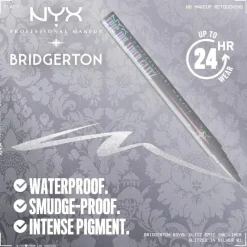 Sale Bridgerton Epic Ink Liner Glitz 01 Glitzed In Silver Vegan Eyeliner|Eyeliner