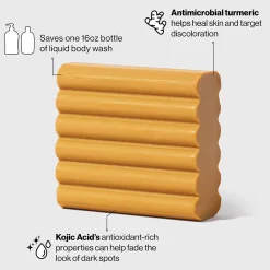 Brightening Kojic Acid Solid Face & Body Wash Soap Bars|Duschgel