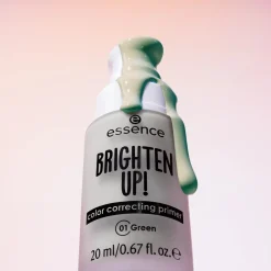 Discount Brighten Up! Color Correcting Primer 01 Green Make-Up Primer|Vegan Makeup Primer