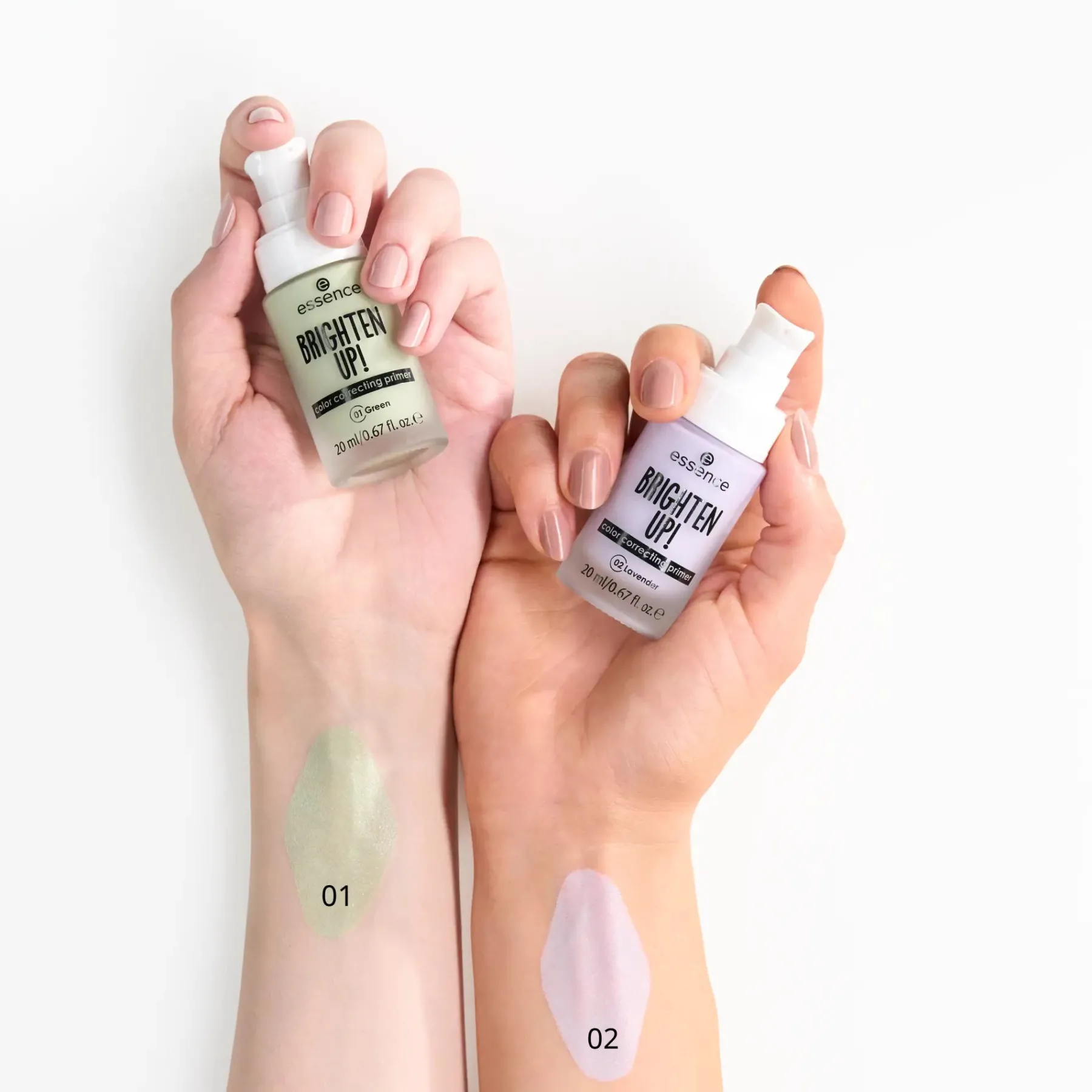 Discount Brighten Up! Color Correcting Primer 01 Green Make-Up Primer|Vegan Makeup Primer