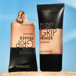 New Bronze Glow Grip Primer 010 Sun Glazed Bronzer