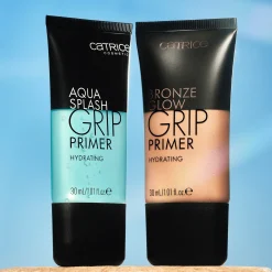 New Bronze Glow Grip Primer 010 Sun Glazed Bronzer