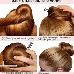 Clearance Bun Twist Brown Vegane Haarpflege