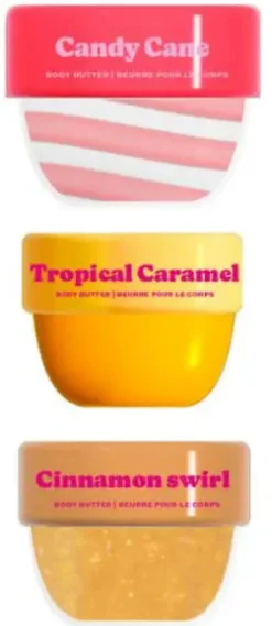 Discount Butter Express Body Butter Trio Vegan Pflege|Hoofdingrediënt Haircare