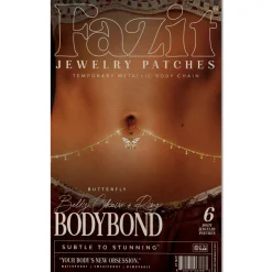 Discount Butterfly Belly Chain and Ring Bodybond Face Jewels