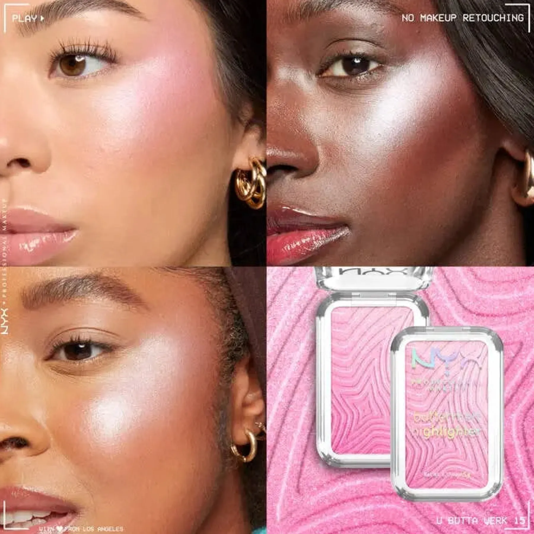 Clearance Buttermelt Highlighter U Butta Werk Highlighter|Vegan Highlighter