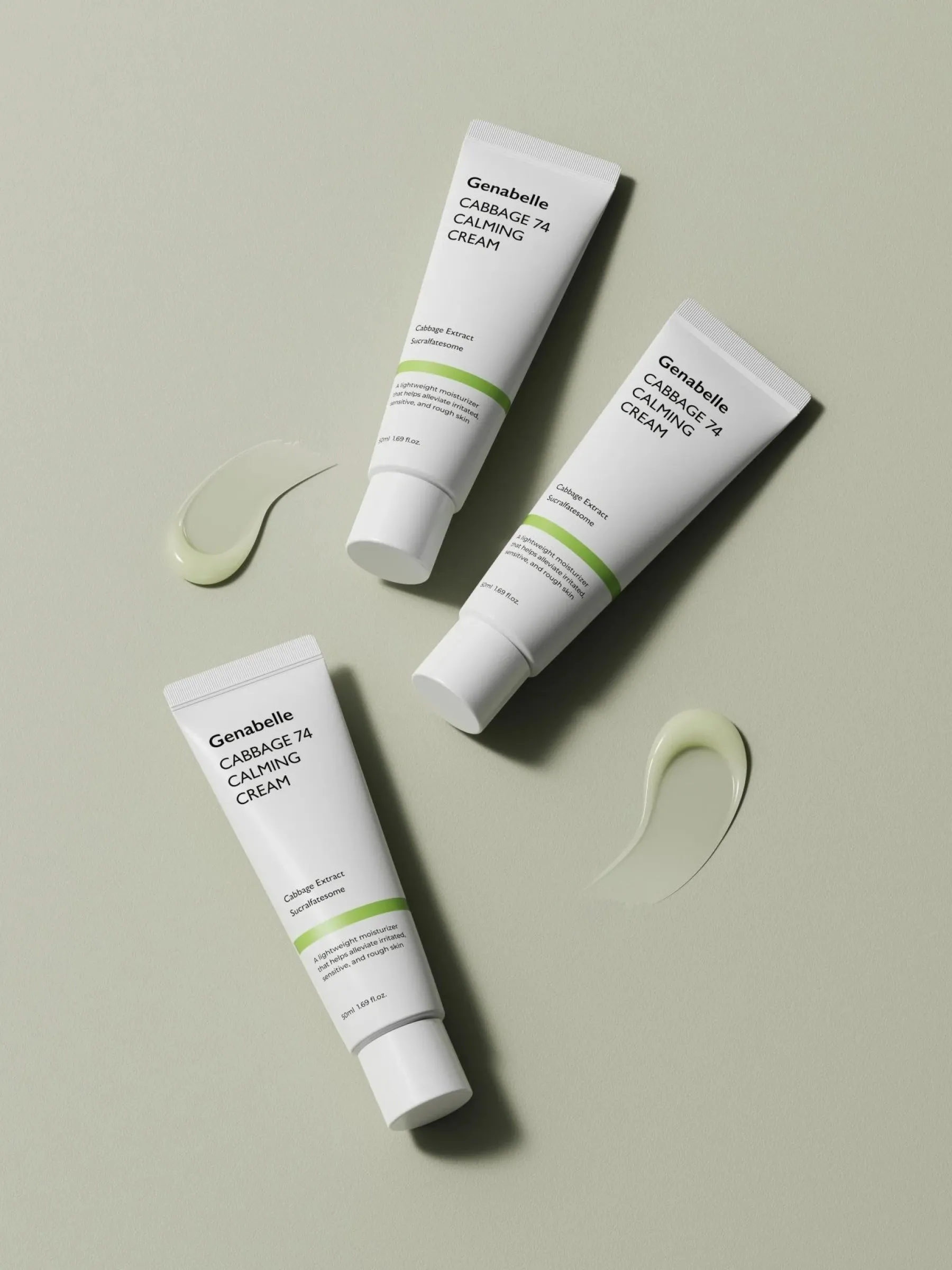Hot Cabbage 74 Calming Cream Feuchtigkeitscremes|Hauptzutat